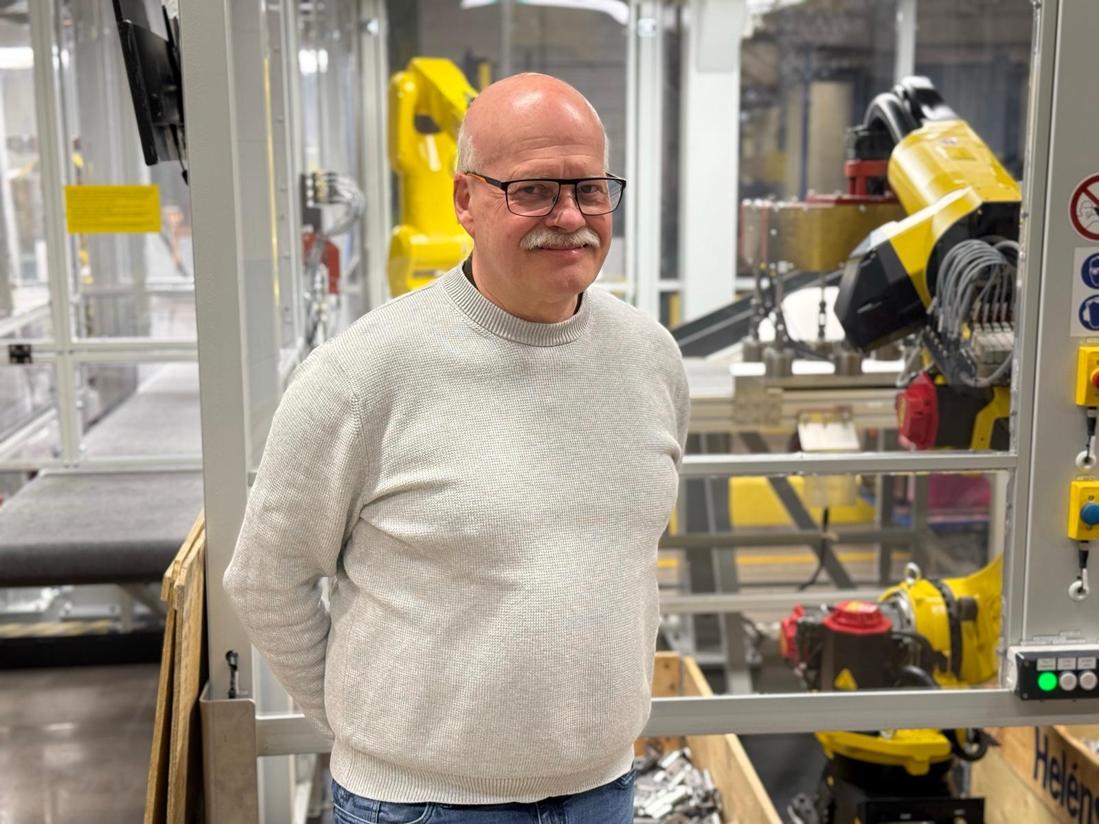 Jan Strandesjö, kvalitetschef på Beslag & Metall